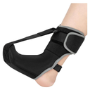 Plantar Fasciitis Night Splint Arch Support Pads Breathable SBR Ankle Brace with Arch Support Non-Slip Straps Unisex Orthotic for Pain Relief Sleep Black S