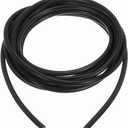 Uxcell 4mm ID x 6mm OD Silicone Tubing, 9.8ft High Temp Silicone Air Tube Drip Irrigation Hose Pipe for Home Brewing Wine Beer Line and Aquaponics, Black