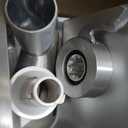 Weston Electric Meat Grinder & Sausage Stuffer, #12 750 Watt, 1 HP Motor, Grinds 4 lbs Per Minute, Includes Stainless Steel Grinding Plates, Die-Cast Aluminum (33-1301-W) (Silver)