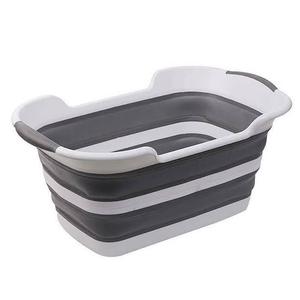 Folding Bathtub Shower For Baby Or Pet, Suitable For Toys And Laundry Basket, 23 x17