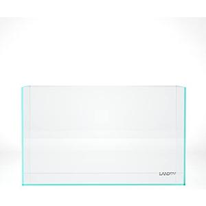 LANDEN 60P 16 Gallon Rimless Low Iron Aquarium Tank, 23.6" W × 11.8" D × 14.2" H (60cm x 30cm x 36cm) 6mm Thickness with Nano Foam Leveling Mat
