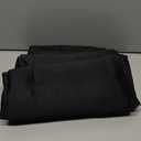 NICETOWN Pitch Black Solid Thermal Insulated Grommet Blackout Curtains/Drapes for Bedroom Window (2 Panels, 42 inches Wide by 63 inches Long, Black)