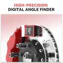 Wheel Alignment Tool  Toe Alignment Plates with Digital Angle Finder, Heightened Design, 2 Imperial Tape Measures, Fits Most Cars, Trucks, and SUVs