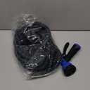 Flexi Hose Expandable Garden Hose with 8 Function Nozzle, 50FT - Lightweight Retractable Garden Hose, Water Hose - No-Kink Flexibility, 3/4 Inch Solid Brass Fittings and Double Latex Core