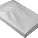 HBHLFZ Twin Flat Sheet - Ultra Soft Polyester Top Sheet - Hotel Quality Bed Sheets - Comfortable Wrinkle-Free - Easy to Care for - 1 Twin Flat Sheet OnlyTwinLight Gray