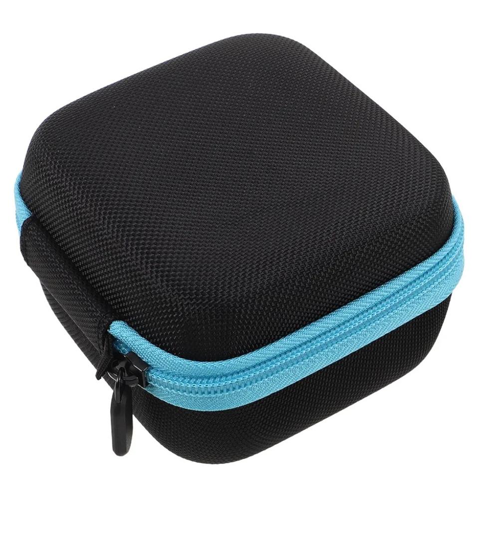 CHILDWEET 10ml Insulin Vial Storage Box 9-Grid Organizer Case Blue Compact Vial Holder for Fridge and Travel Diabetic Medicine Protection