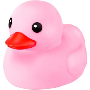 Honoson 6.89 Inch Giant Rubber Duck Big Rubber Duck Large Duckling Bath Toy with Squeaky Sound for Summer Baby Shower Birthday Party Favor Gift (Pink)