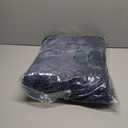 duduta Navy Blue Soft Fluffy Rug 4x6 ft, Tie-Dyed Shag Fuzzy Plush Rectangle Carpet for Bedroom Nursery Living Room Home Decor