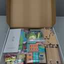 Tiny Land 110PCS Wooden Train Set  Toy Train with Tracks for Kids Ages 3-7, Compatible with Major Brands, Ideal Railway Playset for Boys and Girls, Great Birthday