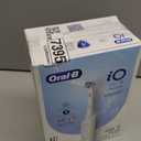 Oral-B iO Deep Clean Rechargeable Electric Toothbrush, White, iO Series 3 Limited, 2 Brush Heads, Travel Case, Pressure Sensor, 3 Cleaning Settings, 2-Minute Timer (1 Count (Pack of 1))