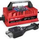 18 Amp Golf Cart Charger for 36 Volt EZGO Marathon Lead Acid Battery with Anderson SB-50 Plug