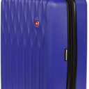 SwissGear 8018 Hardside Expandable Luggage with Spinner Wheels, Blue Violet, Carry-On 20-Inch