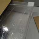Universal Acrylic Turntable Dust Cover with Double-Layer Nylon Cover, 17.7 x 14.9 x 5.7 inches