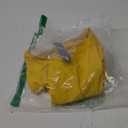 SlowTon Dog Raincoat, Adjustable Dog Rain Jacket Clear Hooded Double Layer, Waterproof Poncho with Reflective Strip Straps and Storage Pocket for Small Medium Large Dog (Yellow XL)