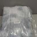 KICHOWUA Thick Area Rug Light Grey Fluffy Shag 3x5 for Bedroom, Soft Plush Fuzzy Shaggy Carpet, Thickened Washable Non Slip Cozy Furry Rugs for Living Room, Kids Baby Nursery Dorm, Tie-Dye Gray