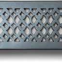 Prima Decorative - Cast Aluminum Air Return Grill 4" x 30" (Black)