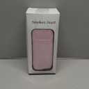 Infant Car Seat Insert with 3 Shoulder & Crocth Covers, Thickened Carseat Head and Body Support for Infant, Reversible Baby Car Seat Cushion for Boys Girls, Soft Mink Dot Newborn Insert for Preemie (Pink)