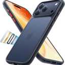 TORRAS Shockproof for iPhone 17 Pro Max Case with Camera Control Button, [12FT Military Grade Drop Protection] Enhanced Grip & Soft Touch Translucent Slim 17 Pro Max Case with 3 Colors Buttons, Black