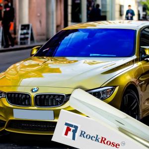RockRose Azure Horizon Chameleon Window Tint for Cars, Color Window Tint Film; Heat Rejection & UV Block for Privacy and Sun Protection, 85% VLT (Deep Blue, 40 in x 6FT)