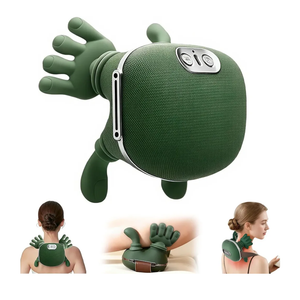 Neck Massager with Heat for Pain Relief deep Tissue, Bionic 4D Deep-Kneading Massage with Soothing Heat,Adjustable Intensity,Ergonomic Design for Home,Office,and Travel Relaxation