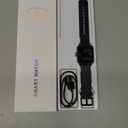 Fitpolo Fitness Tracker with Heart Rate Monitor, Smart Watch 1.8 inches Color Touch Screen IP68 Waterproof Step Calorie Counter Sleep Monitoring Pedometer Watches Activity Tracker for Women Men (Black)