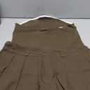 Milumia Women's Pleated Mini Tube Top Dress Sleeveless A Line Bandeau Short Dresses 2 XL