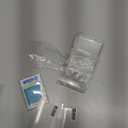 Clear Protective Case for 3DS XL  Transparent PC Hard Shell Cover with Dual Screen Protector Films  Not Compatible with New 3DS XL, Not Tempered Glass Films