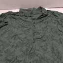 JOTOOK Mens Hawaiian Shirt Short Sleeve Button Down Tropical Shirts Casual Floral Summer Beach Shirt 3X-Large GreenFlower
