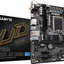 GIGABYTE B760M DS3H AX DDR4 Intel LGA 1700 mATX Motherboard, Support Intel Core 14th/13th/12th Gen, DDR4, 6+2+1 Power Phase, 2X M.2, PCIe 4.0, USB-C, WIFI6E, 2.5GbE LAN, Q-Flash Plus, PCIe EZ-Latch