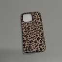 J.west Compatible with iPhone 16 Pro Max Case6.9 inch with 2 Pack Tempered Glass Screen Protectors Cute Animal Leopard Hybrid Cover for Girls Women Aesthetic Protective Phone Cases Cheetah