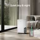 LG PuriCare 50-Pint WiFi Dehumidifier, Wi-Fi, LG ThinQ App | Smart Dehumidifier, Wi-Fi, LG ThinQ App, Continuous Drain Option, Quiet, Energy Efficient, for Large Rooms and Basements