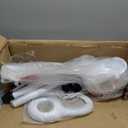 Professional Facial Steamer 2 in1 Steamer for Face 5X LED Magnifying Lamp Facial Steamer for Esthetician Beauty Face Equipment Use at Home or SalonWhite