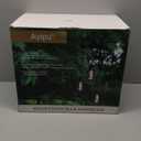 Solar Powered Led Chandelier Lights Outdoor Waterproof Hanging, Solar Light for Shed Interior, Gazebo, Home, Garden, Backyard, Pergola, Tree, Canopy, Window Decor (3Pcs LED Bulb)