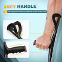 BeneCane Forearm Canes Lightweight Arm Crutch Adjustable Ergonomic Comfortable on Wrist Non Skid Rubber Tips, 30-39inch