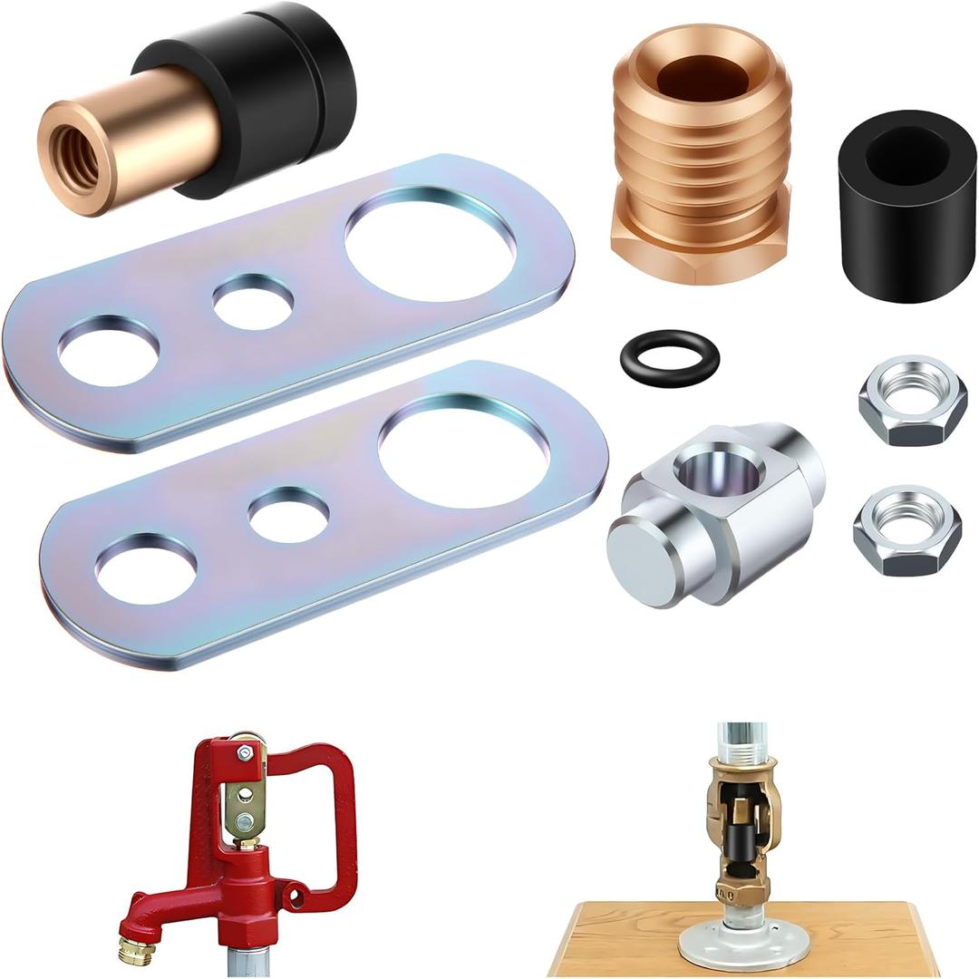 Yard Hydrant Repair Kit for C-1000 Series Hydrant, Water Hydrant Parts Kit Fixes Leaks Quickly, Frost Free Faucet Repair Parts Easy Installation High Hardness Rust & Corrosion Resistant