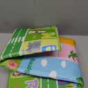 Alphabet Rugs for Kids Playroom - ABC Rug for Classroom with ABC Alphabet,Animals Colors,ABC Carpet for Children Playroom Cartoon Kids Play Mat for Bedroom Decor,Green,2.5x4 Feet