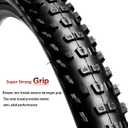 26/27.5/29x2.25 inch Bike Tires Pair Mountain Bike Tires Foldable Bicycle Tires Anti-Puncture and Wear-Resistant Pack of 2