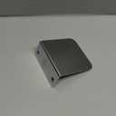 Permit Sticker Holder for IFTA for DMV Class Chrome L Bracket Replace 60788 for Truck Car Parking Passes Permits Small Stickers Vehicle Emblems Mounting