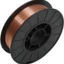 ER70S-6 .023 Inch Solid MIG Welding Wire, 11 LBS 0.6 mm, Mild Steel MIG Wire with Low Splatter and High Levels of Deoxidizers