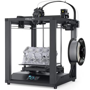 Official Creality Ender 5 S1 3D Printer 250mm/s Printing Speed with CR Touch Auto Leveling, Sprite Extruder, High Precision Z-axis, Removable PC Build Plat