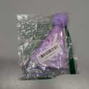 6 Months Birthday Decorations For Girl, Purple 1/2 Birthday Hat With 3d Butterfly And Half Way To One Banner For Half BD Party Decorations, 1/2 Birth bay Girl Photo Shoot