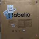 Babelio 31-46" Baby Gate for Stairs, PressGuard Pet Gate with Wide Door