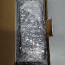 Peakeep Night Light Digital Alarm Clock Battery Operated with Indoor Temperature, Desk Small Clock (Black)