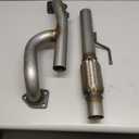 Direct-Fit Front Flex Y Pipe Compatible for 2009-2015 Honda Pilot 3.5L