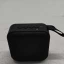 ILive Portable Fabric Wireless Bluetooth Speaker, Ultra Compact Fabric Design, Portable Speaker, Hands-Free, USB, MicroSD/TF, Micro SD Slot USB Port (Black)