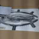 Wellmet 2-Tier Black Wagon Wheel Chandelier, Forest Wagon Wheel Chandelier, Farmhouse Rustic Pendant Light for Dining Room, for Living Room, Bedroom, Entryway, Hallway, Cafe, Bar 50''W