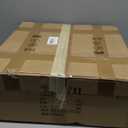 Finktonglan Square Crystal LED Ceiling Light Fixtures, 15' Modern Chandelier 3-Tiers Flush Mount Ceiling Lamp for Living Room Dining Room (6500K Cool White)