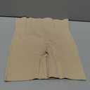 Tummy Control Shapewear Shorts for Women,Mid Waist Body Shaper Butt Lifting Thigh Slimmer Under Dresses (Beige, L)