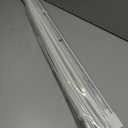 UNISHADES No Drill Cordless Roman Shades, Room Darkening, 35×48 in White