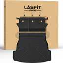 LASFIT Cargo Trunk Mat for Toyota RAV4 2026 Hybrid (Not Fit Plug-in Hybrid) | Fit for Cargo with Subwoofer,100% TPE All Weather Custom Fit Rear Cargo Liner Automotive Accessories Black